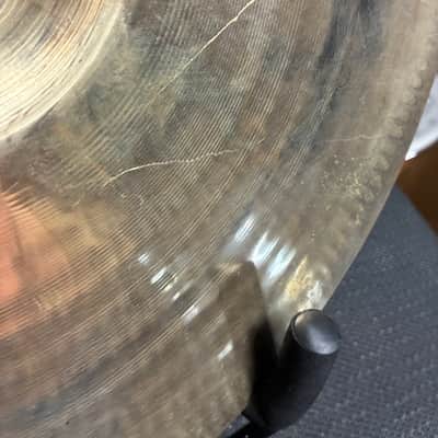 Zildjian 14" A Custom Hi-Hat Cymbals (Pair) 1991 - Present - Brilliant image 8