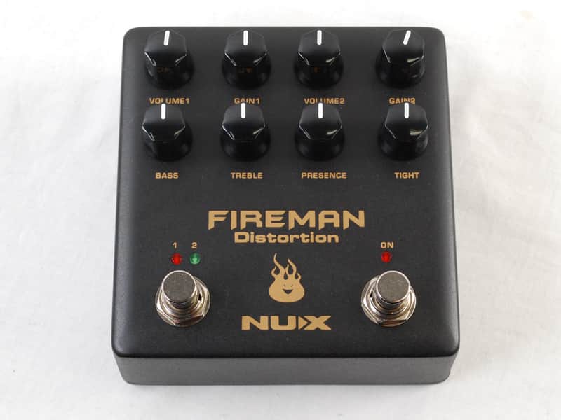 Used NUX NDS-5 Fireman Distortion Guitar Effects Pedal image 1