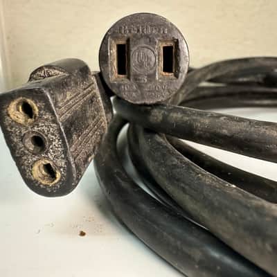 Bell & Howell Filmosound 179 Power Cord 1950s image 3