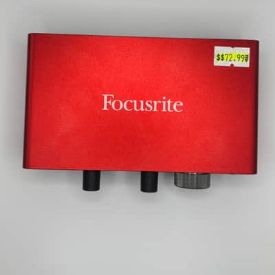 Focusrite Scarlett Solo 3rd Gen USB Audio Interface 2019 - Present - Red / Black image 1