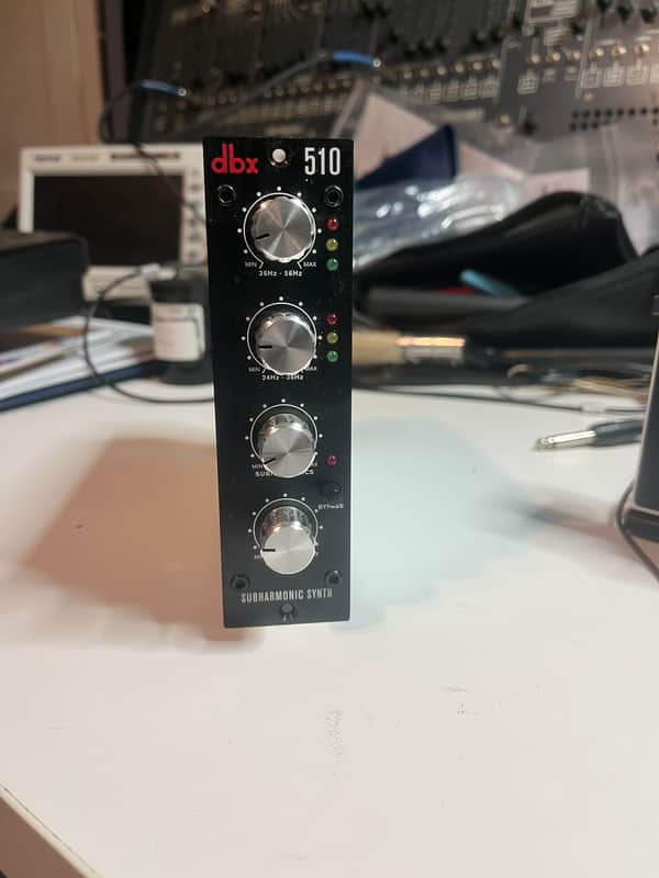 dbx 510 500 Series Subharmonic Synth Module 2010s - Black