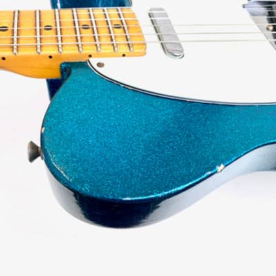 Fender Nocaster 51 Relic Telecaster 20th Anniversary Custom Shop 2015 Blue Sparkle image 12