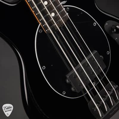 (SEP 9)Ernie Ball Music Man Short Scale StingRay - Black #K13334 image 13