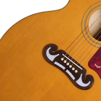 Epiphone J-200 Studio EC Natural - Acoustic Guitar image 5