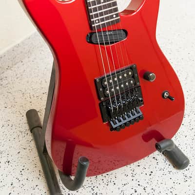 ESP M-II Deluxe with Rosewood Fretboard - Red image 3