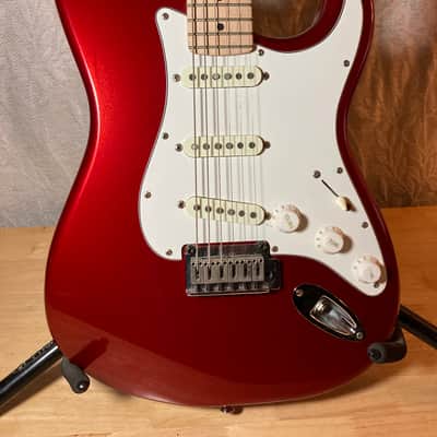 2019 Squier Standard Stratocaster in Candy Apple Red image 19