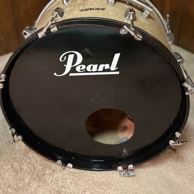 Pearl Stencil MIJ Gold Sparkle  Drum Set Kit image 8