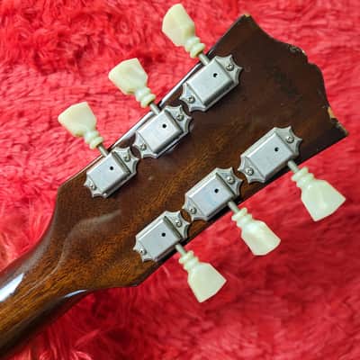 Aria Pro II LS-800VD Leopard Model 1980 - Brown Sunburst (Tobacco Burst) - Les Paul Standard - Flame Top - Made In Japan - MIJ image 15