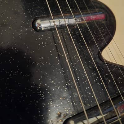 Silvertone 1449 with Case Amp 1963 - 1964 - Black Sparkle image 10