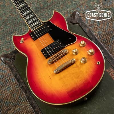 1980 Yamaha SG2000 Cherry Sunburst made in Japan w/ original case image 6