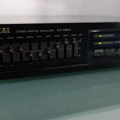 AKAI 9-Band Stereo Graphic Equalizer EA-M659 égaliseur graphique vintage Japan image 3