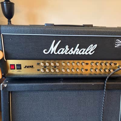 Immagine Marshall JVM410H 4-Channel 100-Watt Guitar Amp Head 2007 - Present - Black - 2