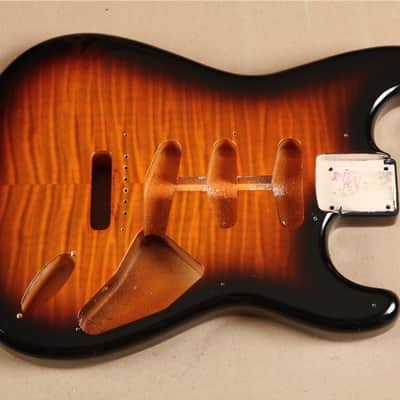 Fender Vintage 1954 Reissue Stratocaster Fotoflame Body 1994 image 1