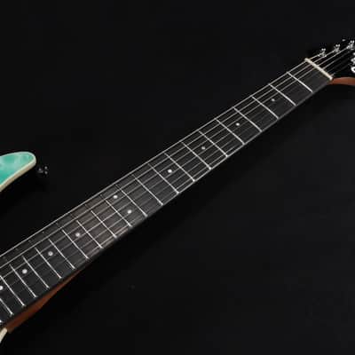 Charvel Pro-Mod Plus Dinky DK24 HSS 2PT EB QM Ebony Fingerboard Blue Curacao 746 image 2