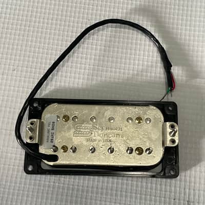 2000's Model USA Seymour Duncan TB-4 TB4 Trembucker Black Bridge Humbucker Guitar Pickup 17.31k image 4