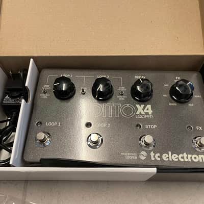 Reverb.com listing, price, conditions, and images for tc-electronic-ditto-x4-looper