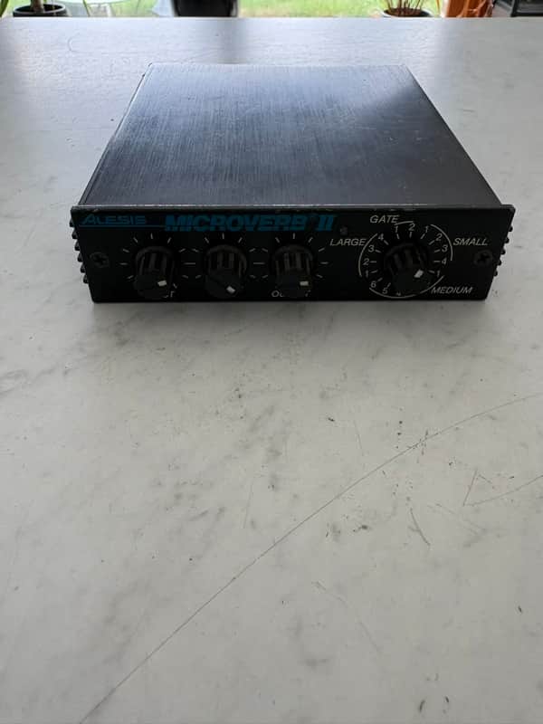 Alesis MicroVerb 2 1990s - Black imagen 1