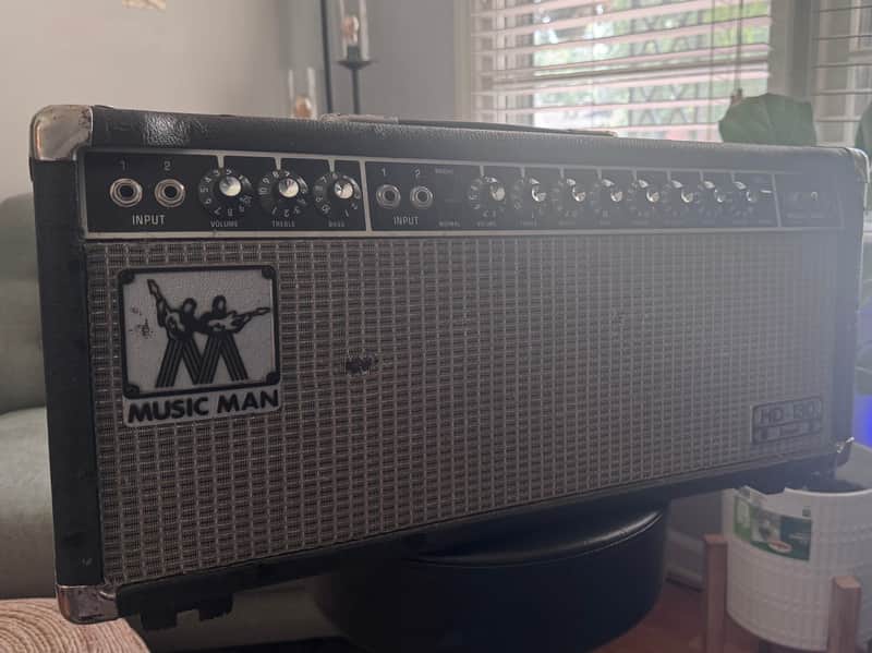 Music Man HD-130 Reverb 2-Channel 130-Watt Guitar Amp Head