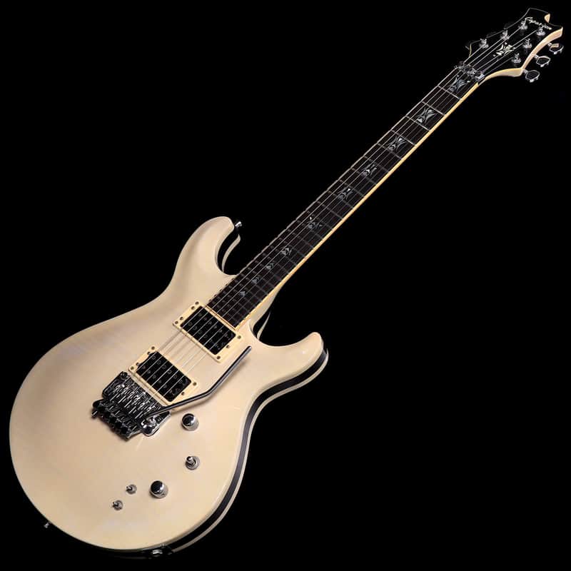 ギター Caparison Angelus-ACE Caparison Guitars Angelus Custom Line Electric Guitar - Lemon Drop