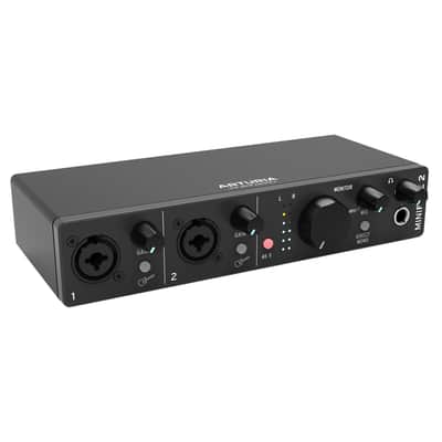 Arturia MiniFuse 2 USB-C Audio Interface, Black image 1
