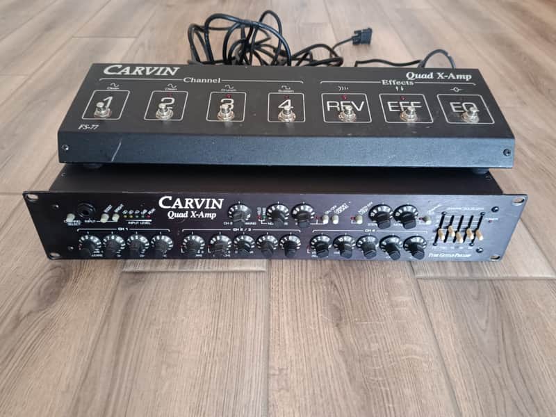 Carvin Quad-X-Amp Tube Preamp – Preamplificatore Valvolare image 1