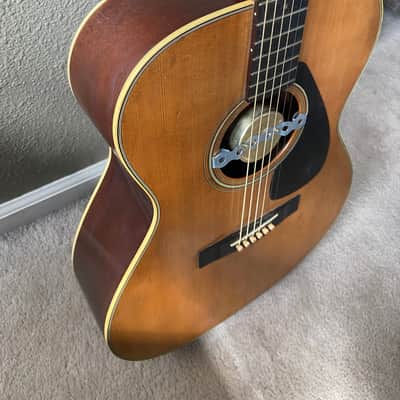 Yamaha SJ-180 1980s Taiwanese Acoustic Guitar image 3