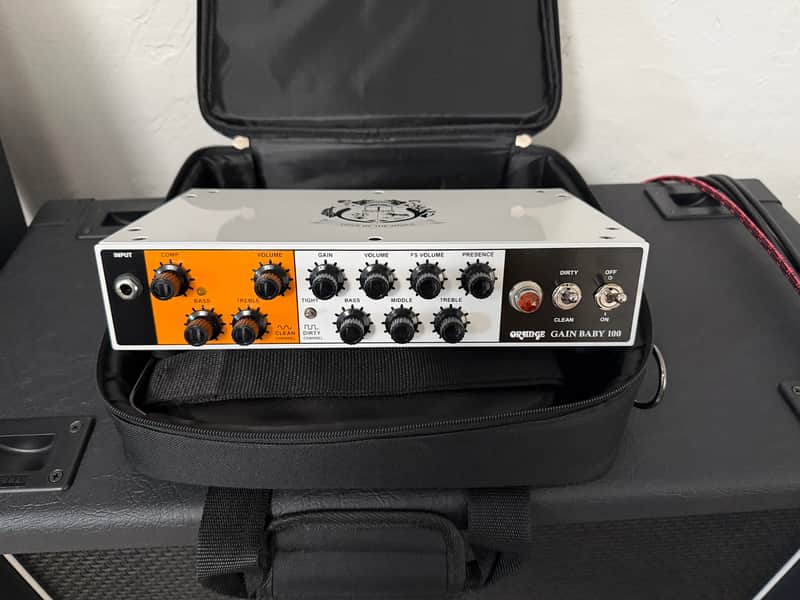 Orange Gain Baby 100 2-Channel 100-Watt Guitar Amp Head
