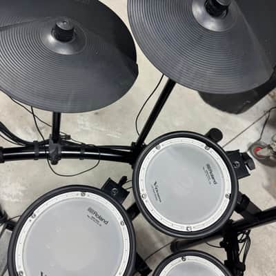 Roland TD-07KV V-Drum Kit with Mesh Pads 2021 - Black image 2