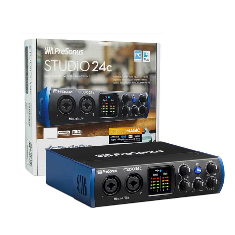 PreSonus Studio 26C 2x4 USB-C Audio / MIDI Interface | Reverb