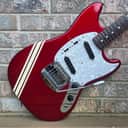 2002 Fender Limited Edition Competition Mustang Electric Guitar w/ Gig Bag! Crafted in Japan, Candy Apple Red!