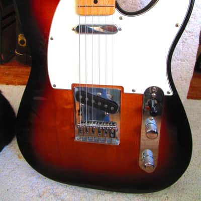 Fender Telecaster Guitar, 2016, Mexico, Sunburst, Gig Bag image 3