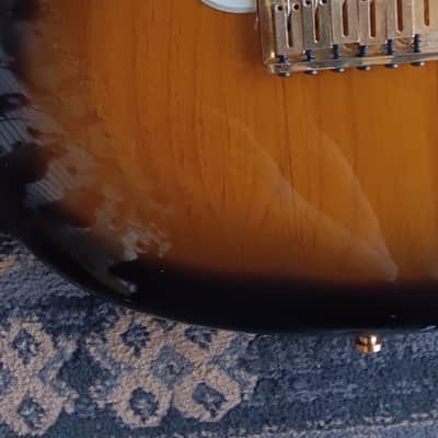Fender 50th Anniversary American Deluxe Stratocaster 2004 - Sunburst image 6