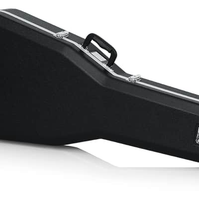 Gator GC-DREAD-12 Deluxe Molded 12-string Acoustic Dreadnought Guitar Molded Case - Black image 2