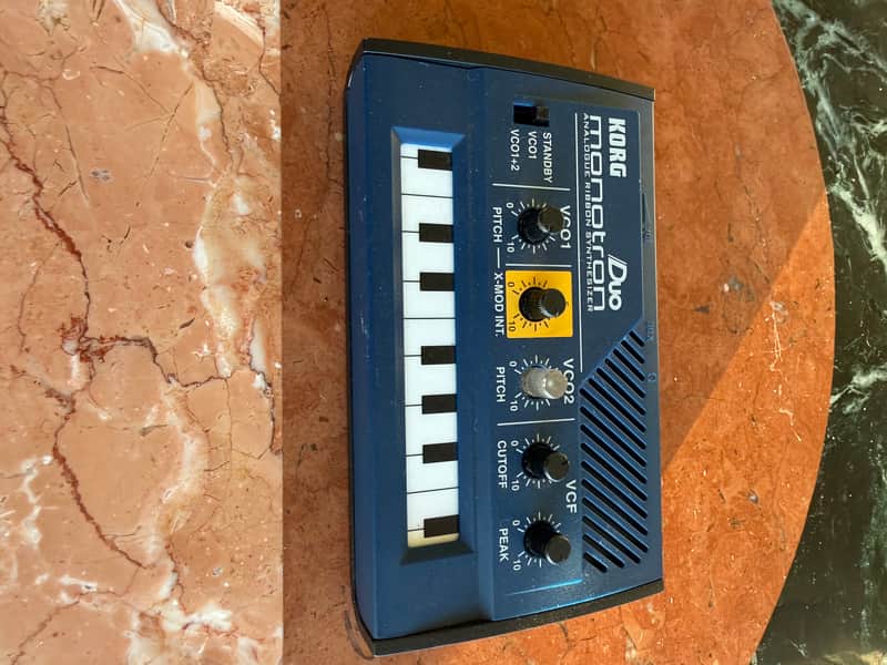 Korg Monotron DUO Analog Ribbon Synthesizer 2011 - Present - Blue image 1