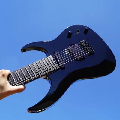 Schecter DIAMOND SERIES Sunset-7 Triad - Gloss Black 7-String Electric Guitar image 1
