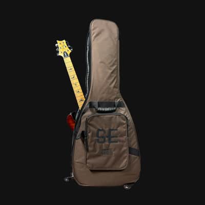 PRS SE Custom 24 Limited Edition Electric Guitar in Tobacco Sunburst Quilt, Caramelised Maple Fingerboard W/ Gigbag image 9