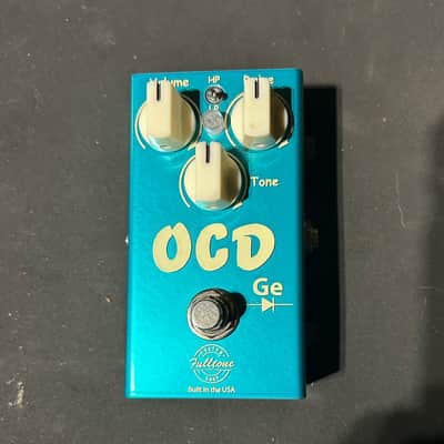 Fulltone Custom Shop OCD-GE Germanium Overdrive 2019 - Tahitian Teal image 1