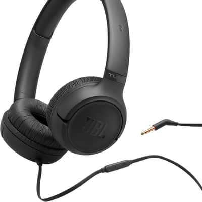 JBL Tune 530 Wired Headphones - Black image 2