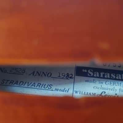 William Lewis & Sons Sarasate Viola 16" 1982 - Sarasate image 3