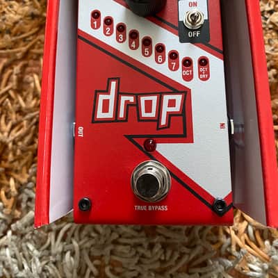 DigiTech Drop Compact Polyphonic Pitch-Shifter 2010s - Red image 2
