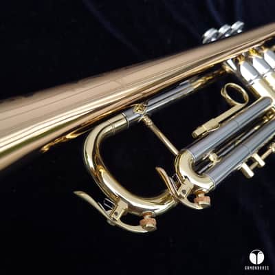 First Yamaha YTR-1 Lacquered Brass made in Japan,designed by Schilke gamonbrass image 20