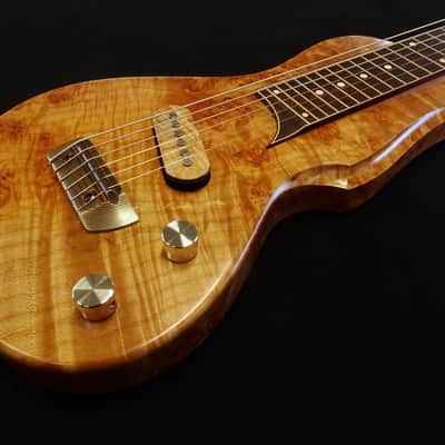 Rukavina 6 String Ripple Lap Steel -- 25" Curly Maple image 2