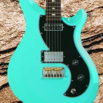 PRS S2 VELA 1 OF 1 - CUSTOM ORDER ! BIRD INLAYS ,SEA FOAM GREEN -PLEK'D image 1