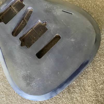 Black HSH 7 String Guitar Body image 10