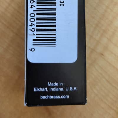 Bach Classic Trumpet Silver Plated Mouthpiece 3C image 5