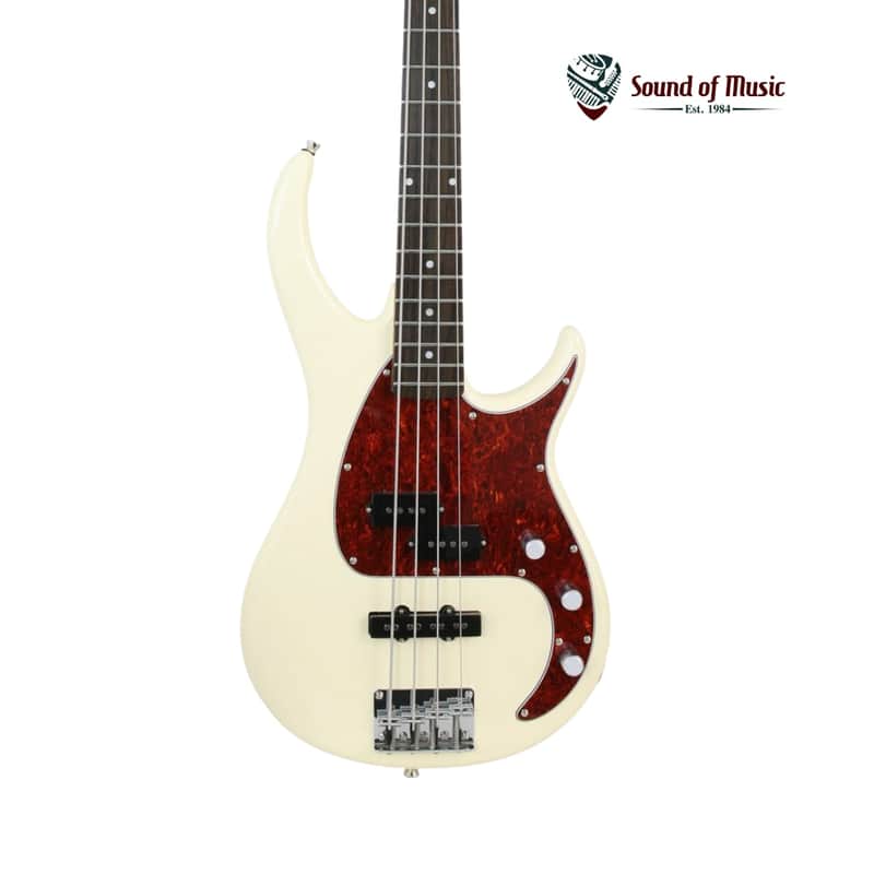 Peavey Milestone Electric Bass Guitar - Ivory image 1