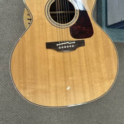 2012 Takamine P5J Pro Series Acoustic/Electric Guitar w/ Case - Natural image 3
