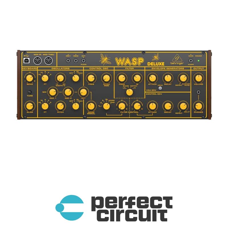 Behringer Wasp Deluxe Analog Synthesizer Desktop Module image 1