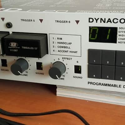 Vintage Dynacord P-20 programmable Digital Drums with 5 catridges image 2