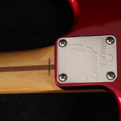 Fender Stratocaster Matthias Jabs of the Scorpions Signature Jabocaster - 1998 Limited Edition of 200 guitars - Candy Apple Red finish - Close to MINT condition ! image 15